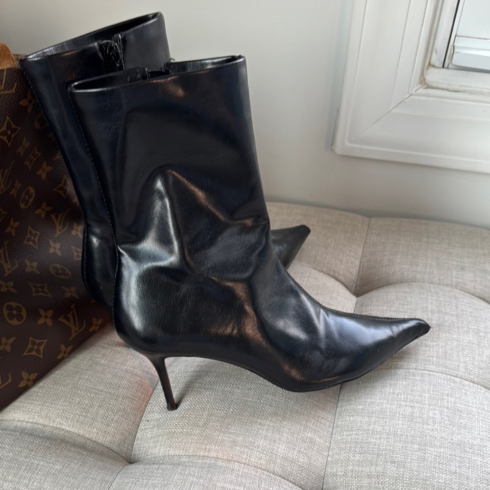Zara Black Ankle Boots